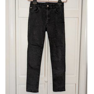 Zara Z1975 Super High Rise Black Skinny Jeans